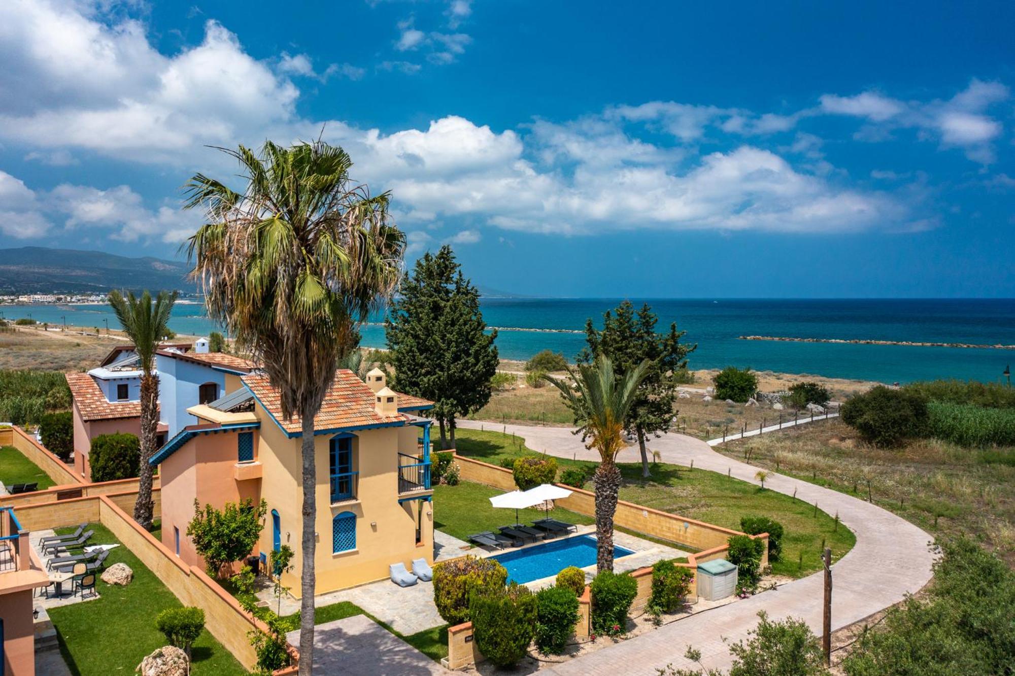 The Olympians Villas Polis Exteriér fotografie