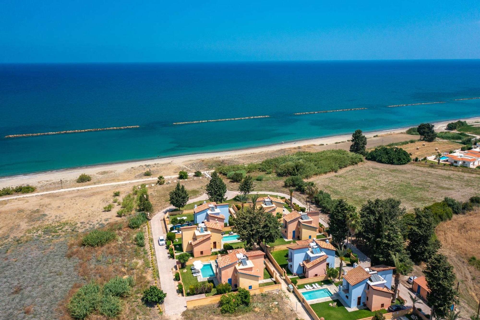The Olympians Villas Polis Exteriér fotografie